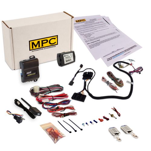 Prewired remote start &amp; keyless entry for select ford &amp; lincoln [2011 - 2014]