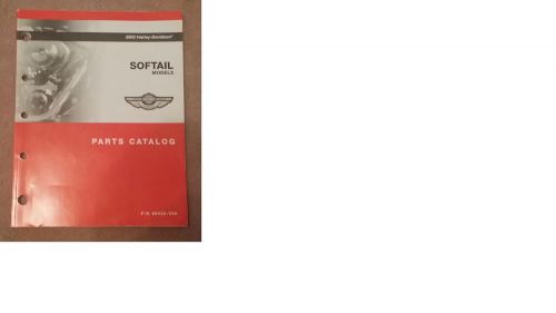 2003 harley parts manual for softail models hd part number 99455-03a