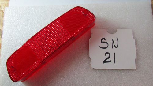 Vintage snowmobile ski-doo elan new taillight lens  1973 to 96