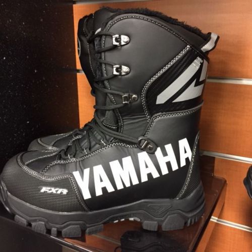 2016 yamaha x-country snowmobile winter boot by fxr black size 8 smb-16bxc-bk-08