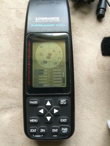 Lowrance airmap 100 gps