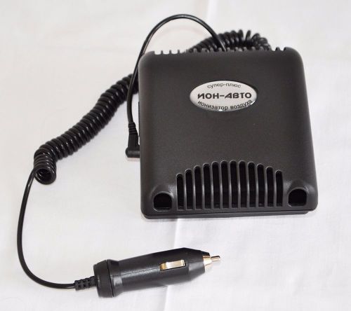 Ionizer car 12v purifier cleaner super plus ion auto  aircleanable useful