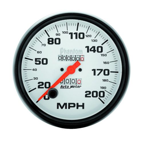 Autometer 5896 phantom in-dash mechanical speedometer