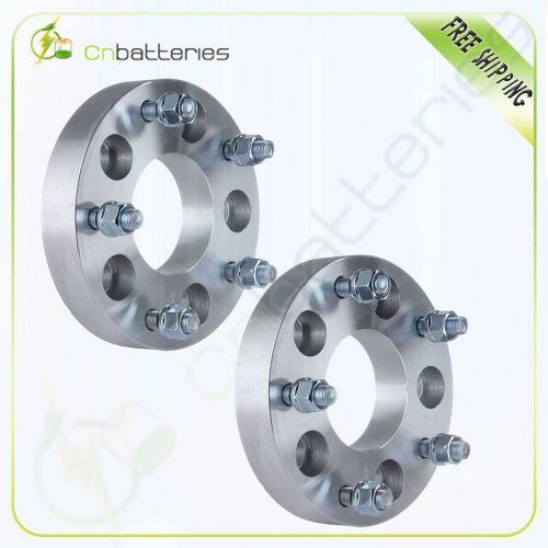 2pc 1.25&#034; wheel adapters | 5x5 to 5x5.5 | 1/2&#034; studs | 5x127 to 5x139.7 spacers