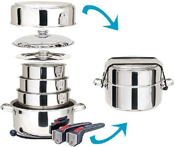 Magma a10-360l cookware 10 pc. s/s