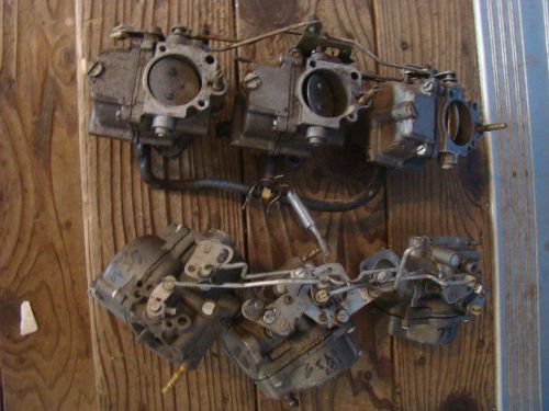 1970&#039;s 60-65 hp johnson-evinrude  carbs - you get 2 sets of 3  fits 1971 &amp; 73