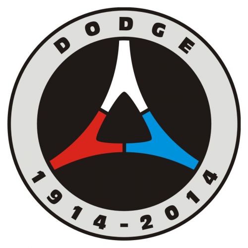 2014 dodge challenger &#034;100th aniversary&#034; custom fuel door emblem
