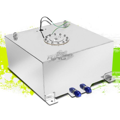 20 gallon/75.7l lightweight aluminum gas fuel cell tank+ sender 19.75"x24"x10"