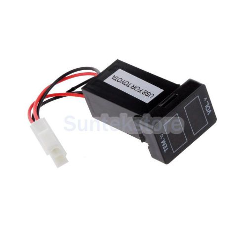 Led volmeter gauge monitor thermometer for toyota prado 150 landcruiser 200
