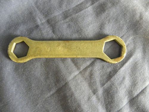 Vintage yamaha oem box wrench 19mm x 22mm