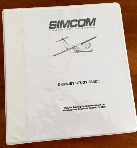 Simcom dornier 328 jet pilot study guide manual