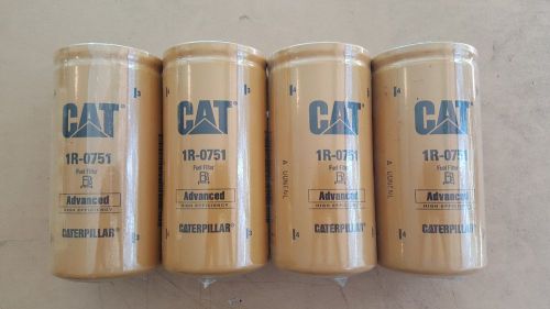 Lot of 4 caterpillar cat 1r-0751 fuel filters new