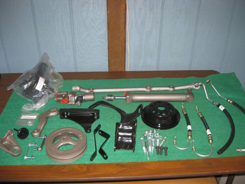 Corvette power steering conversion kit, change to power steering 1963-1982 bb.