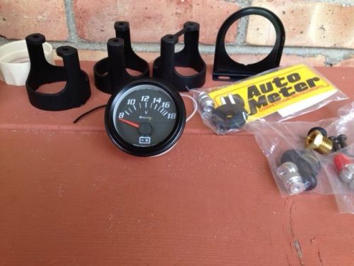 Voltmeter automotive gauge equues