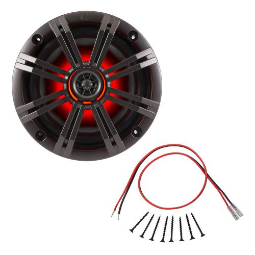 Kicker km84lcw km-series 8-inch led accented marine sub subwoofer install kit