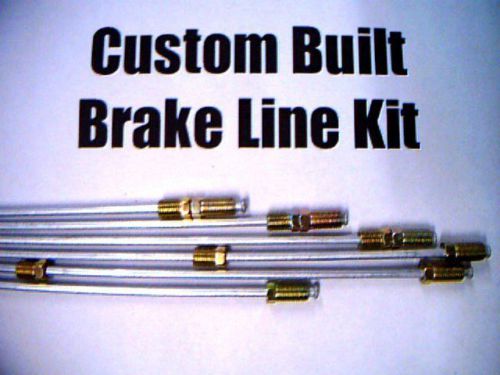 Kit of metal brake lines: ford, mercury 1949 1950 1951 1952 1953-1959 (complete)