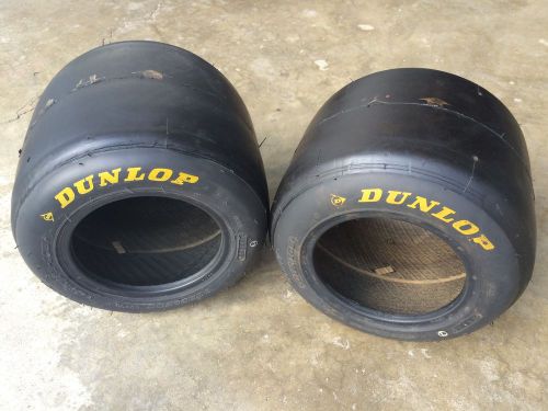 New dunlop dbs &amp; rh7 11.5x7.10-6 racing go kart tire cart maxxis firestone kings