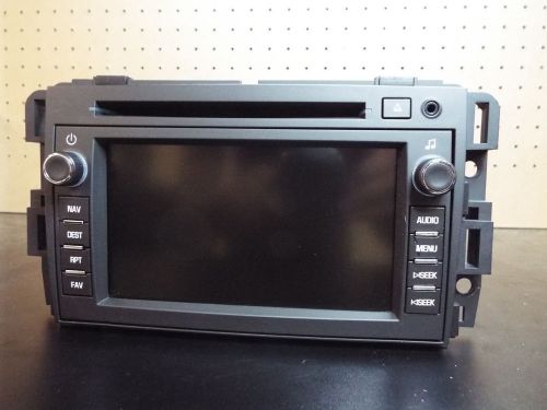 Gmc factory navigation am fm radio gps mp3 cd changer dvd 20862551