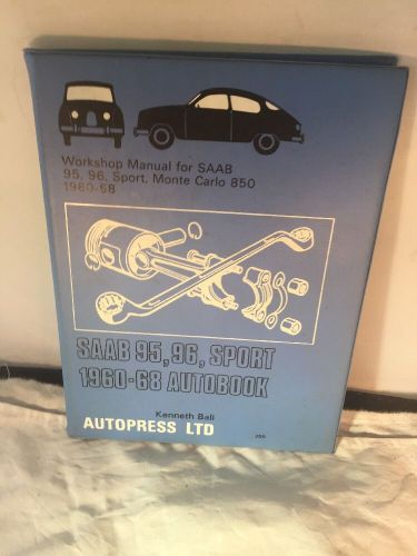 Saab 95 shop manual