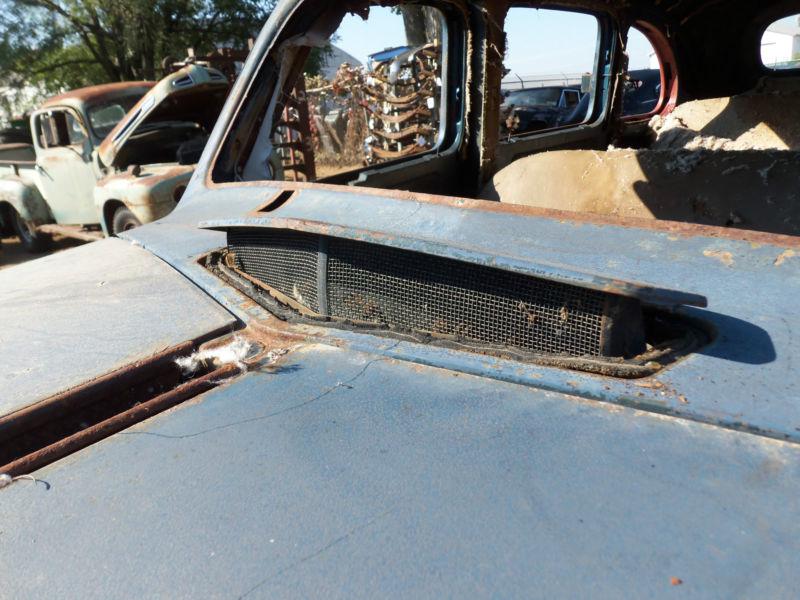 37 38 buick firewall cowl fresh air vent cover lid linkage handle