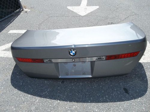 Trunk lid bmw 745i 760i 2002 02 2003 03 2004 04 2005 05