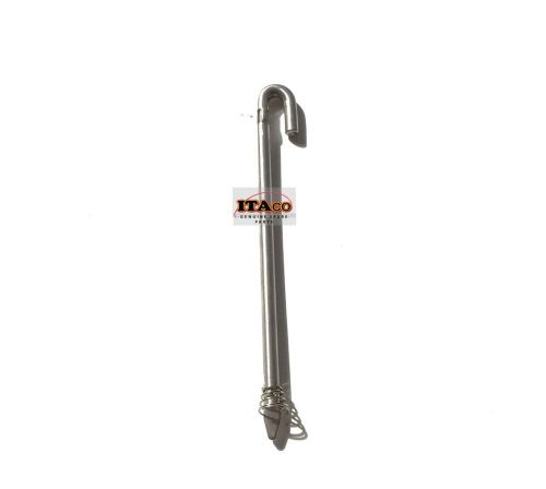 Stainless steel tilt rod 6e0-43160 fit yamaha outboard 4hp 5hp 2&amp;4 engine swivel