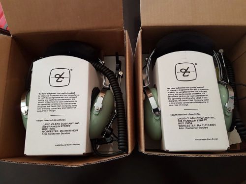 David clark helicopter headsets nib