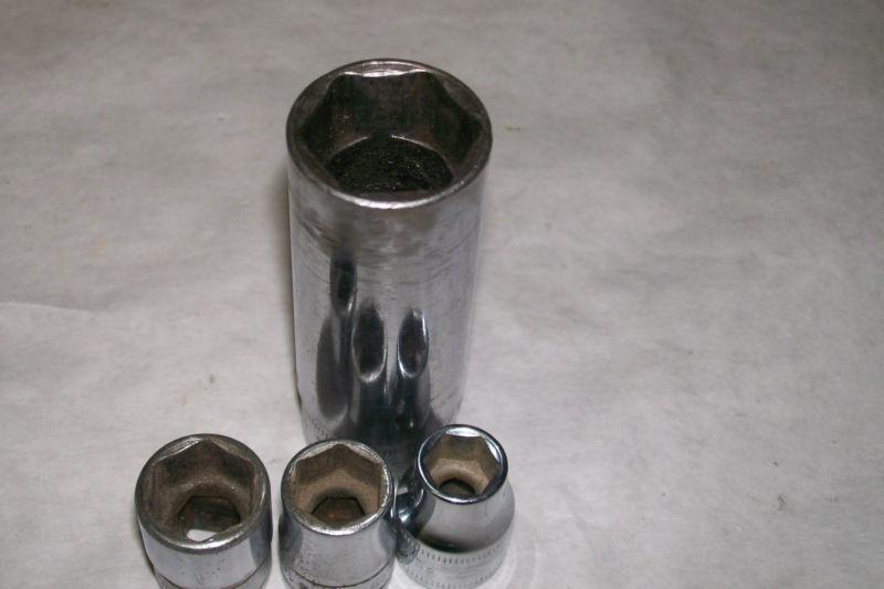 Snap On Socket Lot 3/8