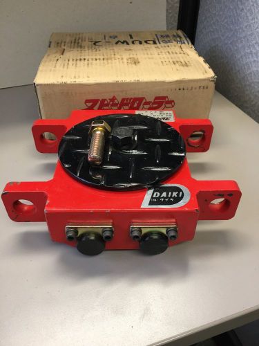 Rotating dollies- the speed low floor type urethane wheels 2 t duw-2p daiki