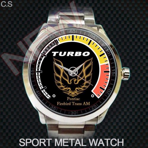 New relist watch pontiac firebird trans am turbo sport metal watch