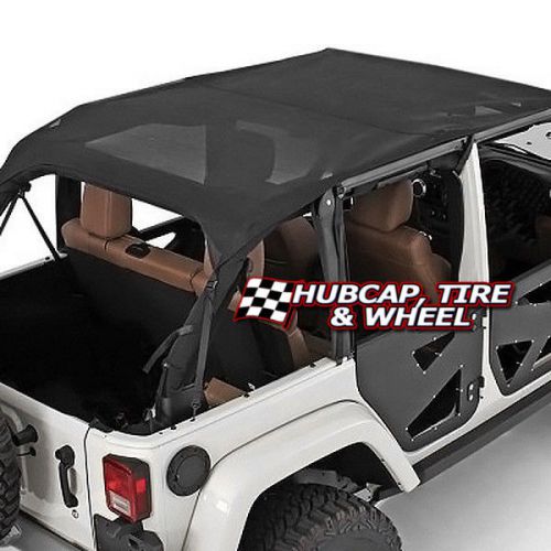 Smittybilt extended mesh bikini outback top jeep wrangler jk 4dr 2007-2009 94500