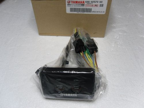 Yamaha f300/lf300 start stop panel switch assembly 6x6-82570-60-00 last one!