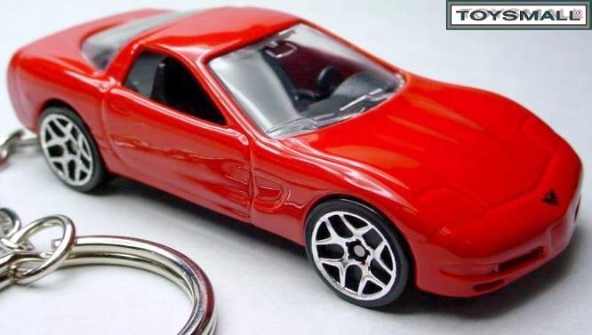 Key chain 98/1999/2000/2001/2002/2003/2004 torch red chevy chevrolet corvette c5