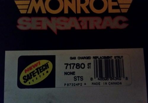 2 monroe sensatrac gas charged replacement struts part # 71780