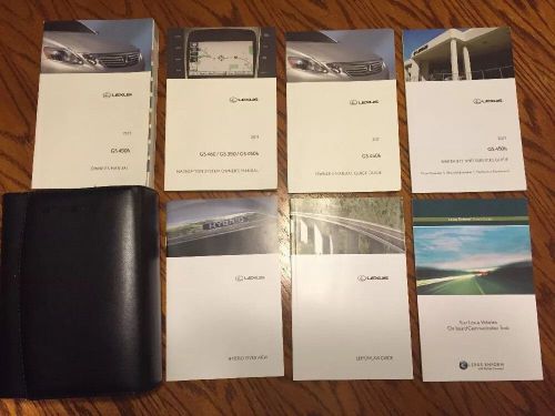 2011 lexus gs450h with navigation owner's manual stock #146