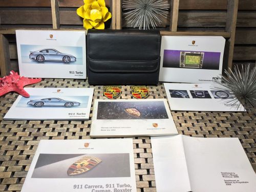 2007 2008 porsche 911 turbo owners manual + navigation pcm book ((buy oem))