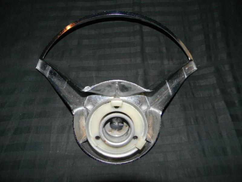 Vintage 1960's AMC *RAMBLER HORN RING* steering wheel ~ Part # 293312H 31669912, US $19.95, image 3