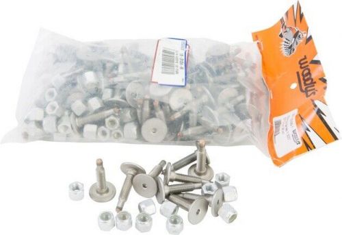 Woody's signature carbide stainless studs w/ short big nuts 1.45" 5/16" 144-pack