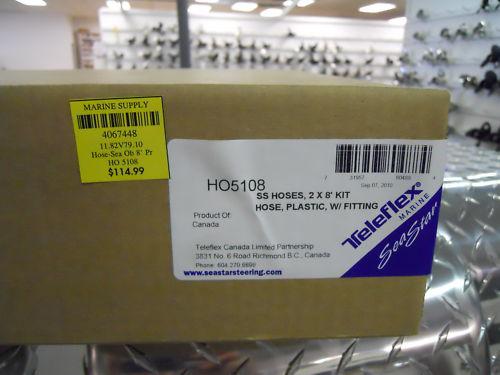 TELEFLEX SEASTAR 8ft HYDRAULIC STEERING HOSES/HOSE KIT ~Sea Star 8 foot HO5108~, US $96.00, image 4