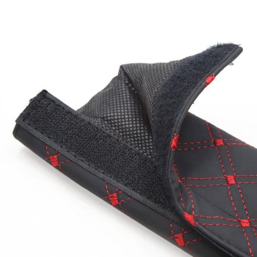 2Pcs Red Black Car Safety Seat Belt Shoulder Pads Cover Cushion Harness Pad, AU $15.69, image 3