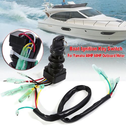 1 Set Ignition Main Key Switch Kit For Yamaha Outboard Motor Control Box, US $23.99, image 12