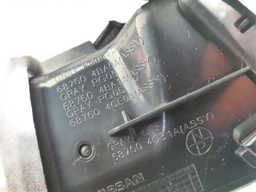 Nissan X-Trail T32 Fresh Air Grill 68760 4BA0A 68760 1.70 Diesel 110kw 12239012-, US $, image 3