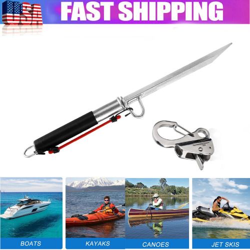 32'' Sand Spike Boat Anchor Pole W/ Steel Anchor Hook For Shallow Water Shore, US $65.99, image 9