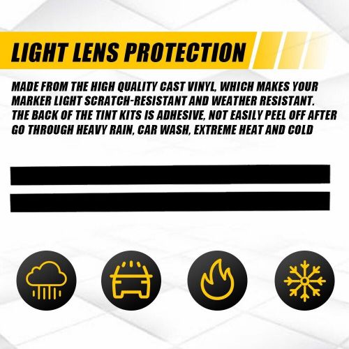 For 2014-2019 Chevrolet C7 Corvette Reflector Blackout Kit Vinyl Overlay Smoked, US $15.99, image 2