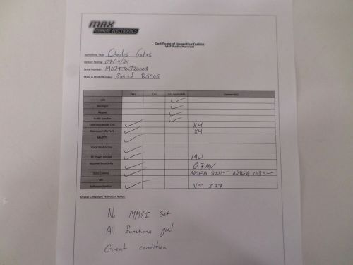 Simrad rs90s black box marine vhf with ais receiver - fully tested