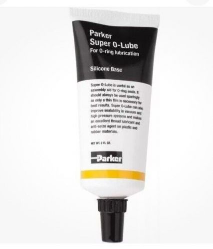 Parker 884 super lube o-lube o-ring silicone lubricant - slube 884-2 - 2 oz
