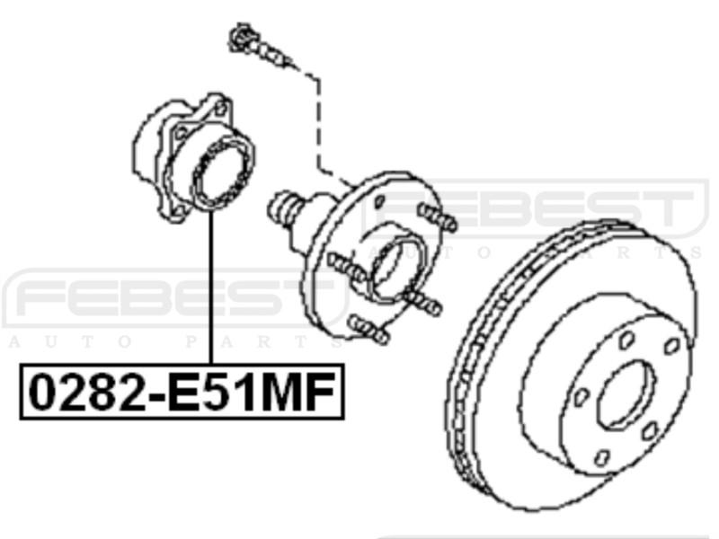 Find FRONT WHEEL HUB NISSAN ELGRAND E51 20022010 OEM 40210WL020 in