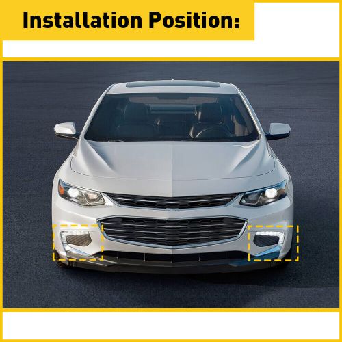 Front LH & RH Fog Light Cover Trim For 2016 2017 2018 Chevrolet Malibu GM1038230, US $13.99, image 9