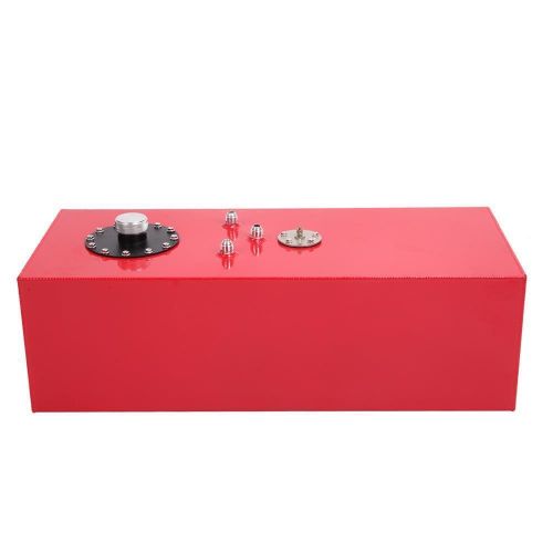 15-GALLON POLISHED ALUMINUM RACING/DRIFT/STREET FUEL CELL GAS TANK+LEVEL SENDER, US $113.63, image 2