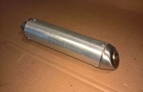 New pro circuit 9-1/2" exhaust muffler silencer honda cr-125 cr125 shifter kart